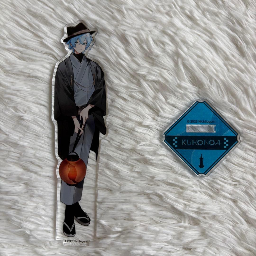 日常組 クロノア アクスタ キーホルダー 缶バッチ カード 全24セット