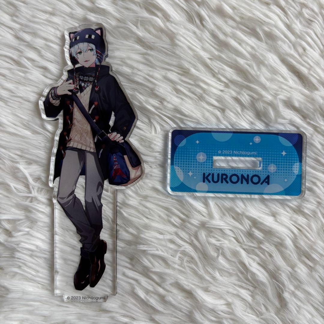 日常組 クロノア アクスタ キーホルダー 缶バッチ カード 全24セット