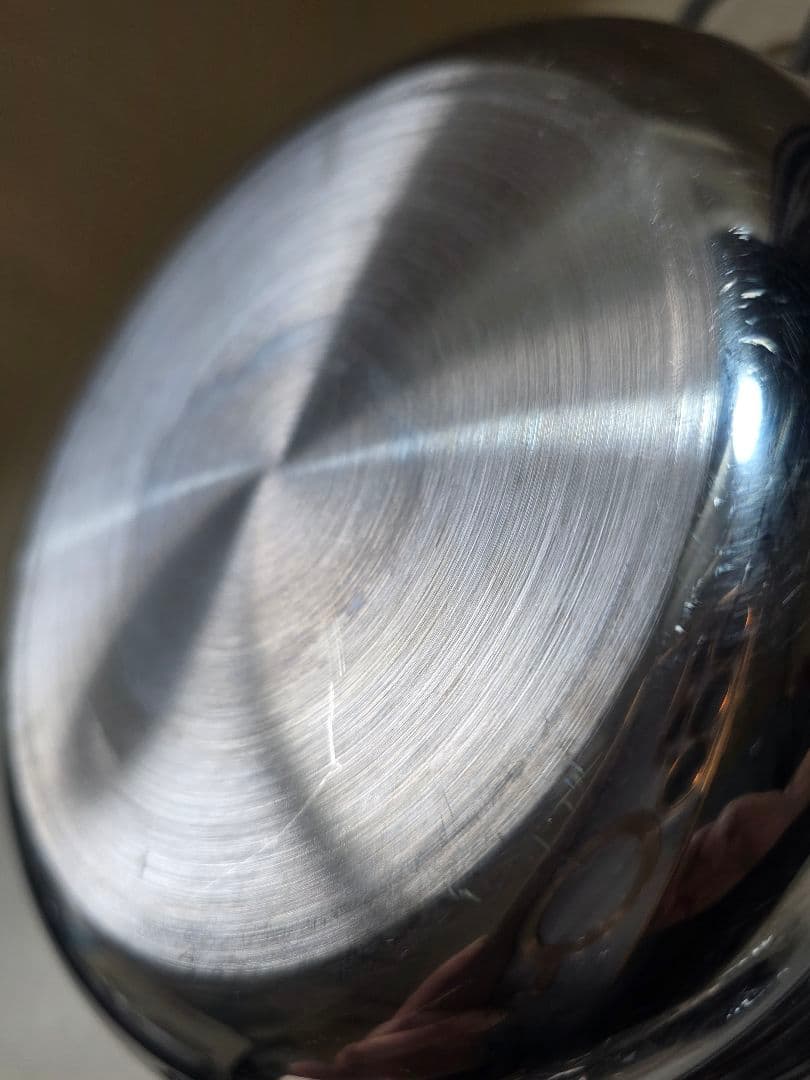 ◇leeds◇SALADMASTER （１コート）ステンレス深型鍋■中古■