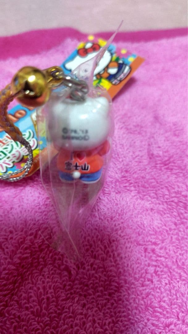 ハローキティ 富士山ストラップ