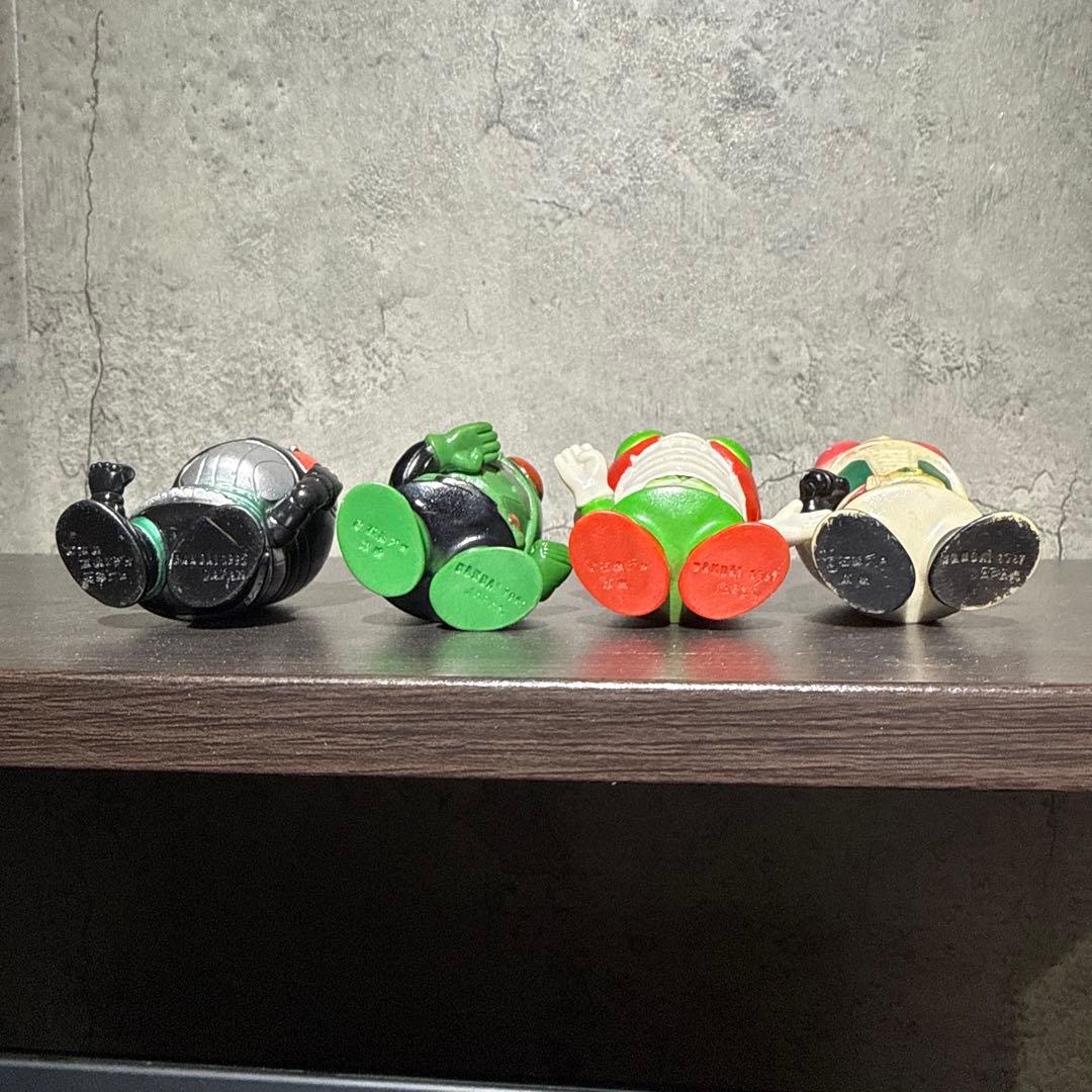 仮面ライダー ミニソフビ 4体まとめ売り