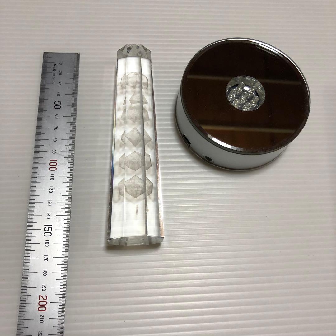 開運グッズ ユリゲラークリスタルタワー型インテリアライト②