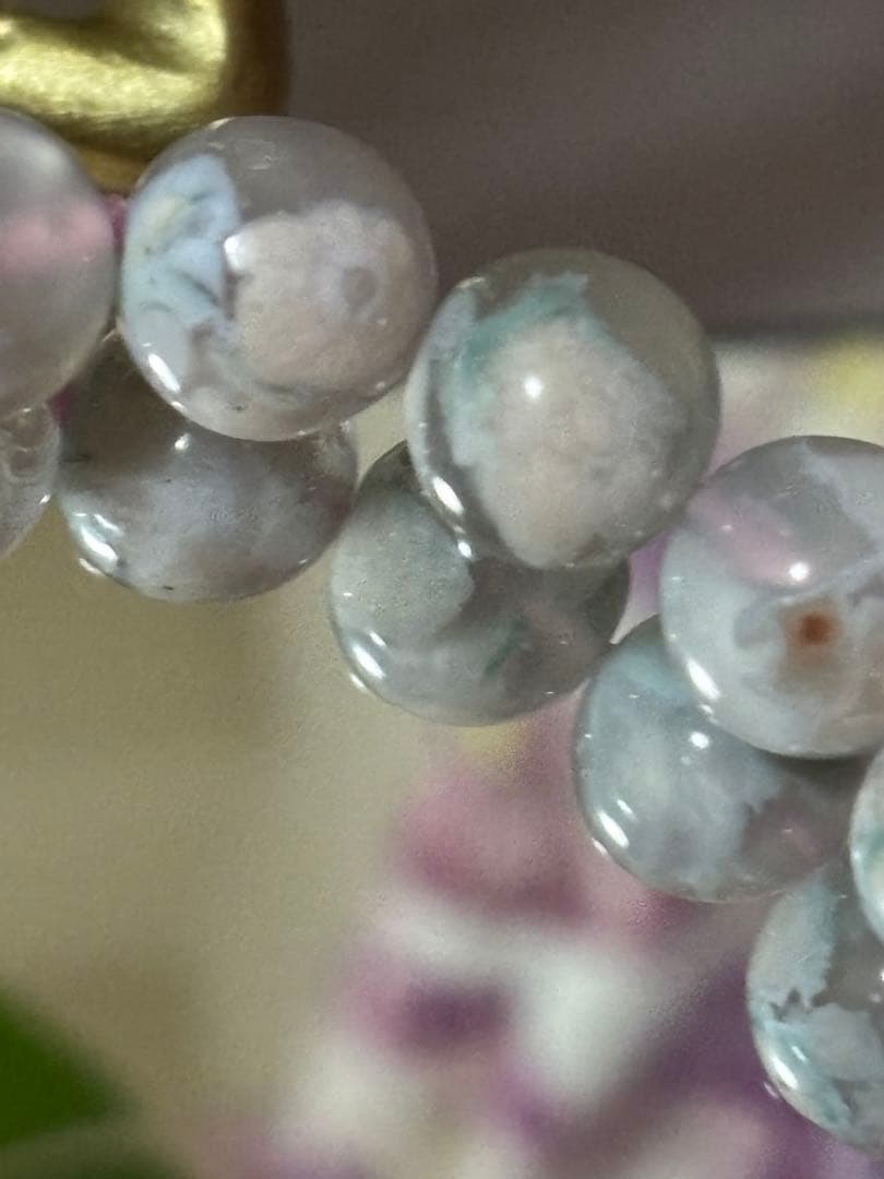 グリーン桜メノウ☆桜瑪瑙