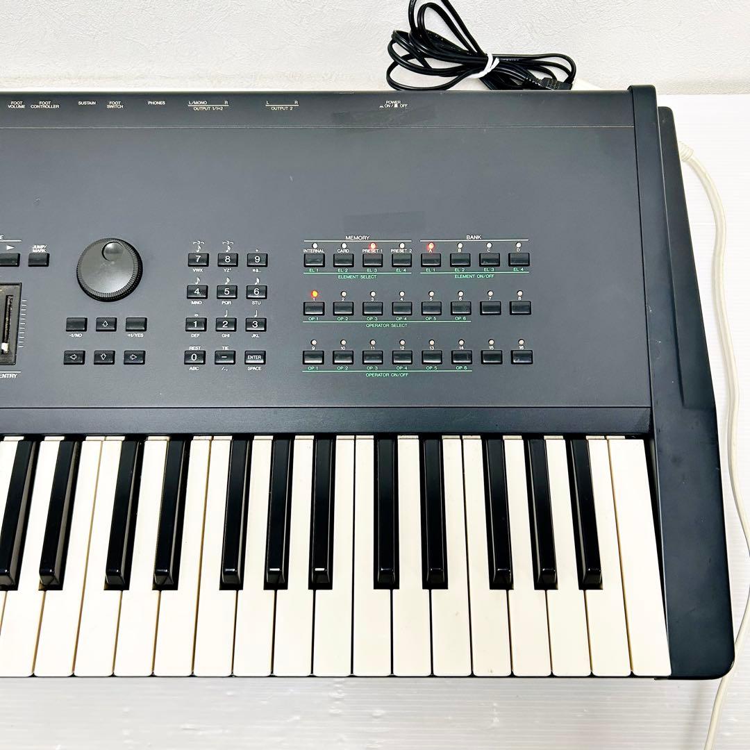 通電確認 希少 ハードケース付き YAMAHA シンセサイザー SY77