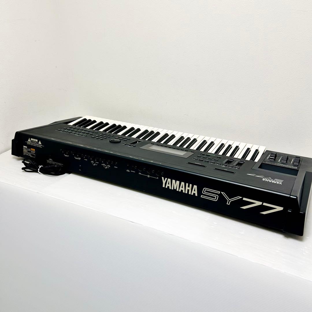 通電確認 希少 ハードケース付き YAMAHA シンセサイザー SY77