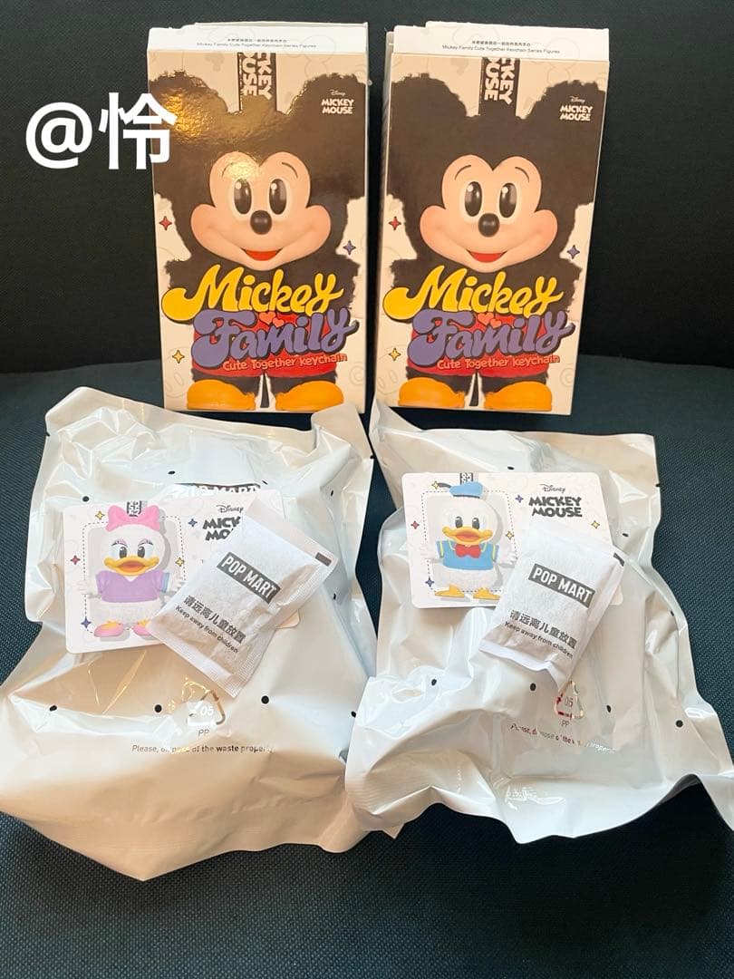 【正規品】Mickey Family ミッキーファミリー　ドナルド＆デイジー