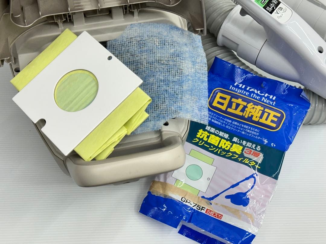 動作保証　日立掃除機　CV-KP90J 2022年製　本体　ホースセット