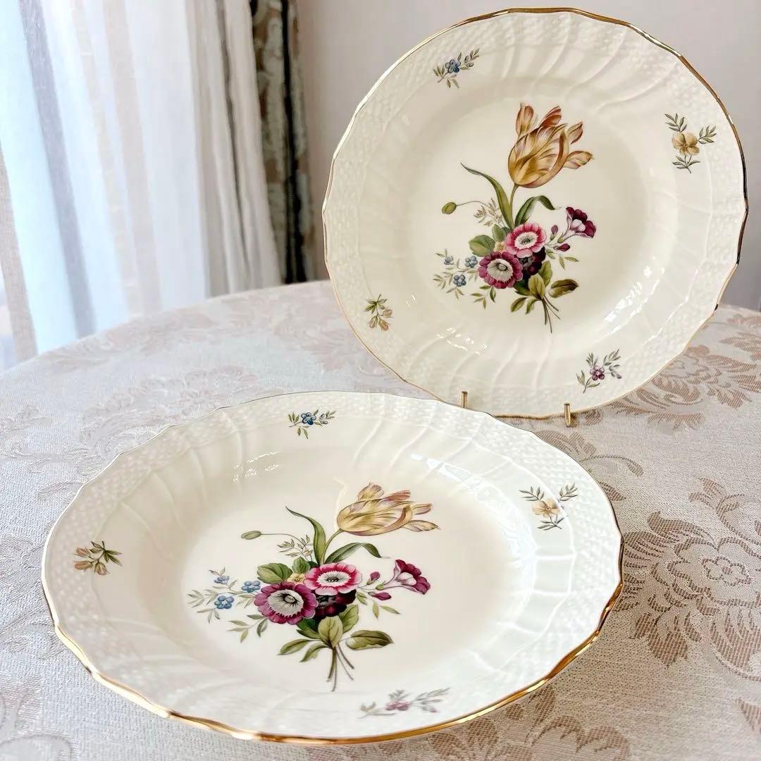 未使用❤️ヴィンテージ❤️ロイヤルコペンハーゲン❤️フリセンボー❤️皿　20センチ　ペア