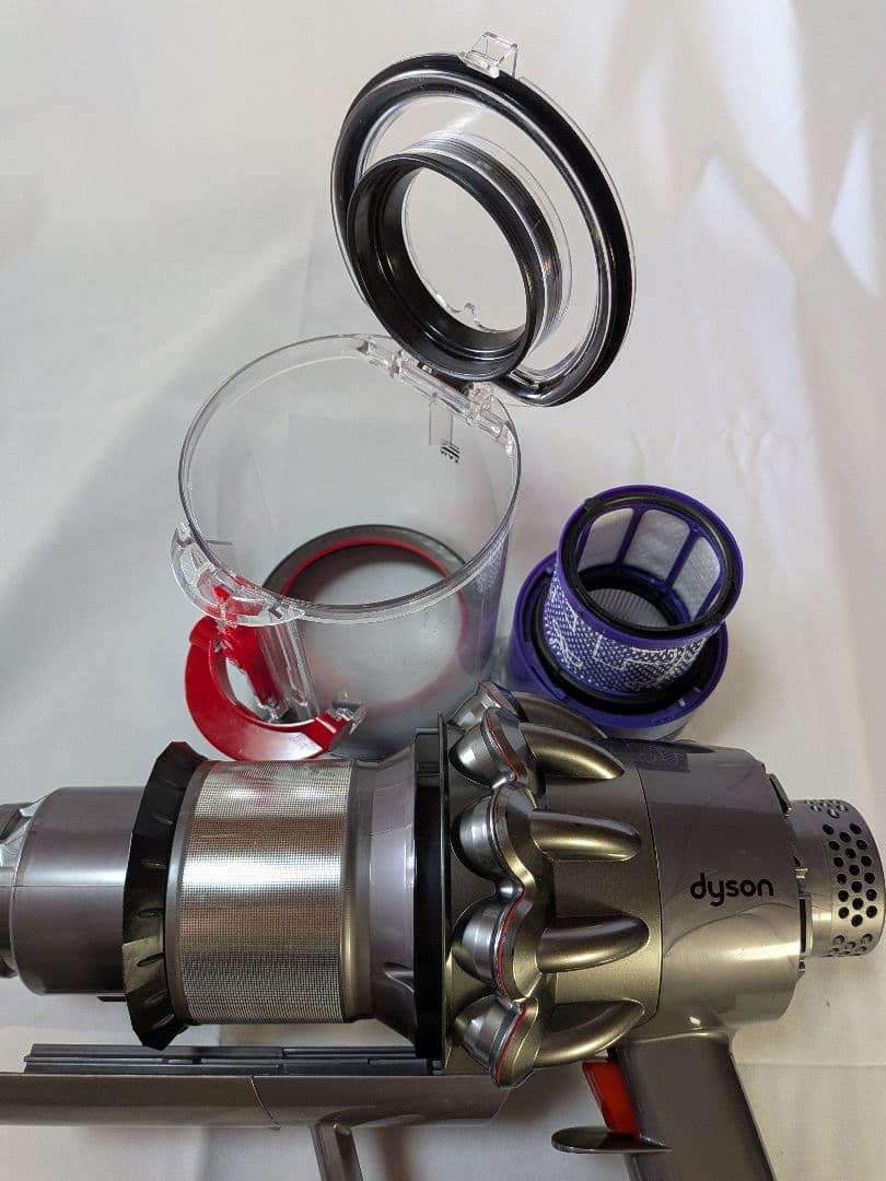 be727　50分　ダイソン　コードレス　SV12　稼働品　分解洗浄済　動作保証