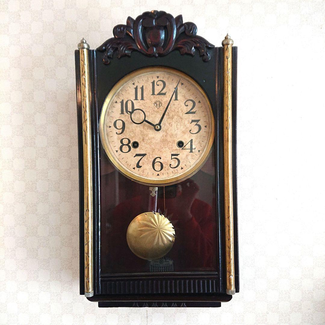 柱時計 ゼンマイ 日比野時計