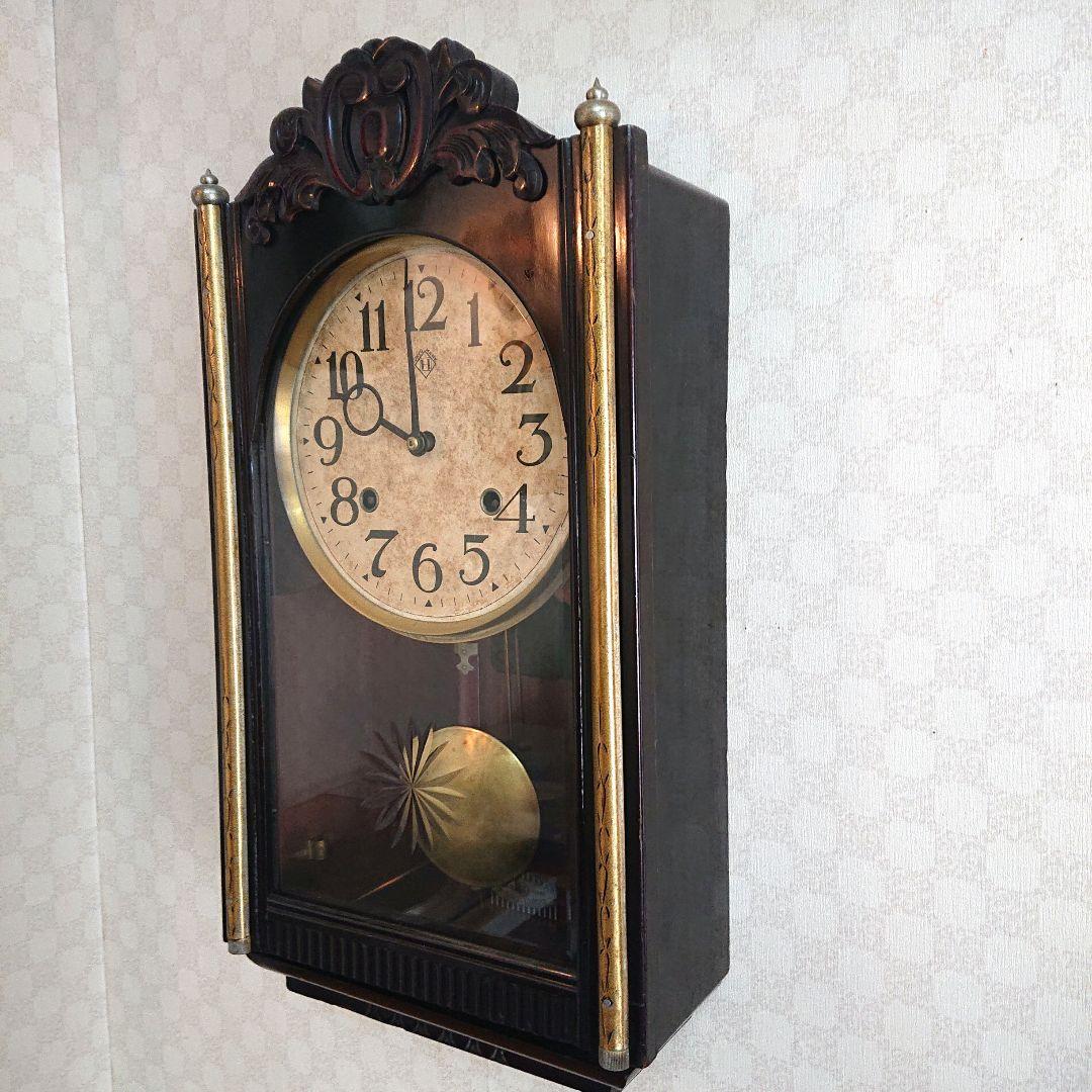 柱時計 ゼンマイ 日比野時計