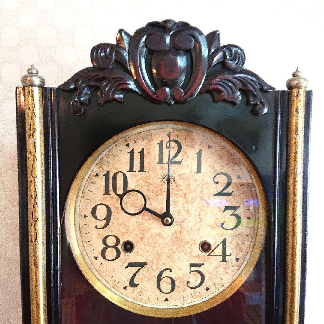 柱時計 ゼンマイ 日比野時計