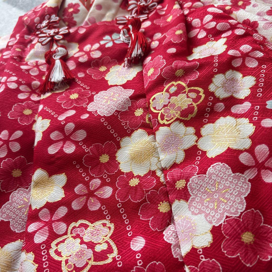 【お洒落】七五三 3歳 　女の子　着物・襦袢・被布セット