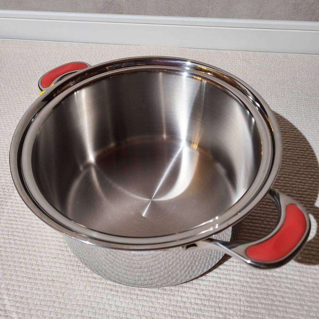 ビタクラフト　フロリダ　両手鍋　24cm　4L　No,5879　オレンジ