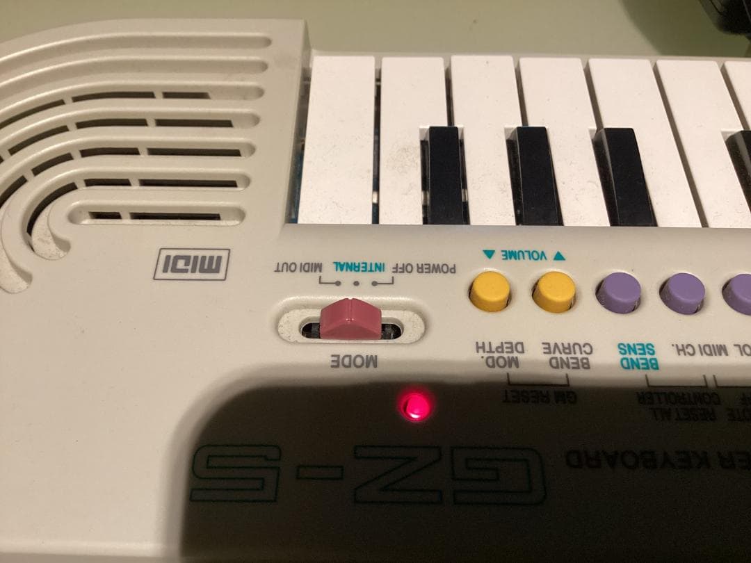 CASIO GZ-5 キーボード