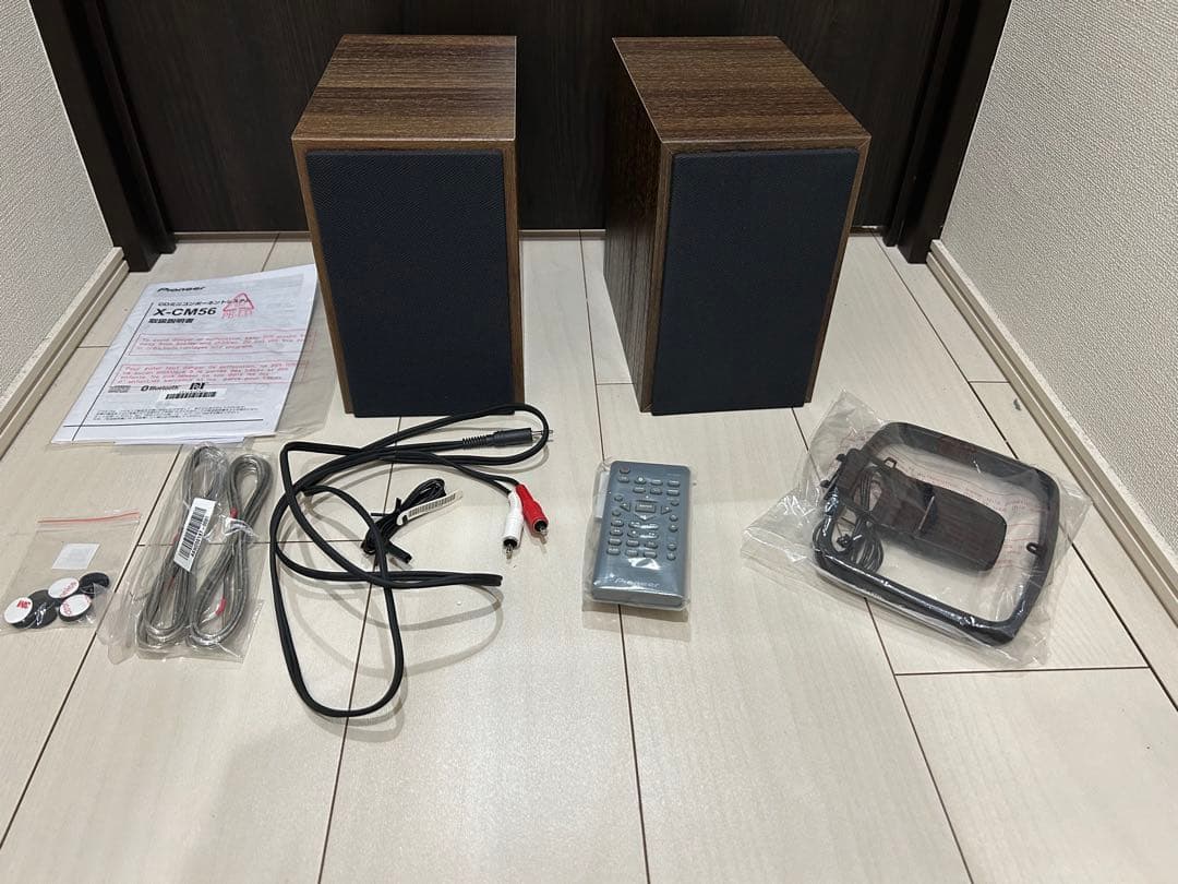 Pioneer X-CM56 CDミニコンポ　スピーカーのみ