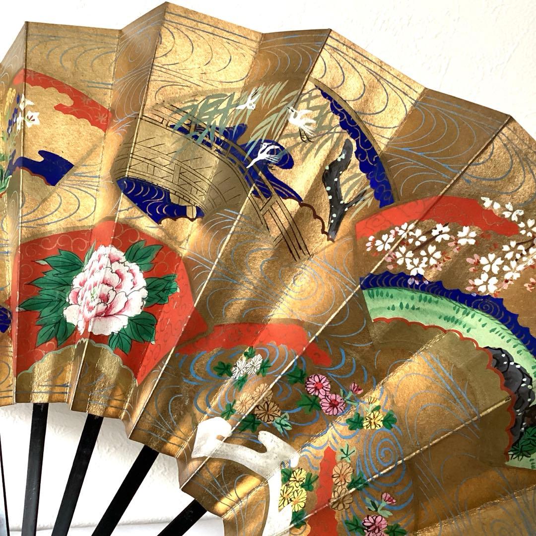 扇子　京扇子　京扇堂　アンティーク