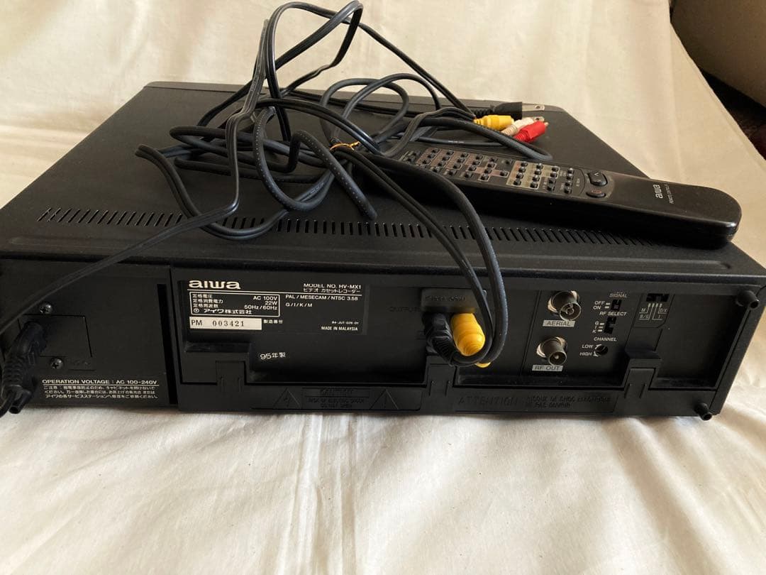 Aiwaビデオカセットレコ-ダ-(HV-MC1)