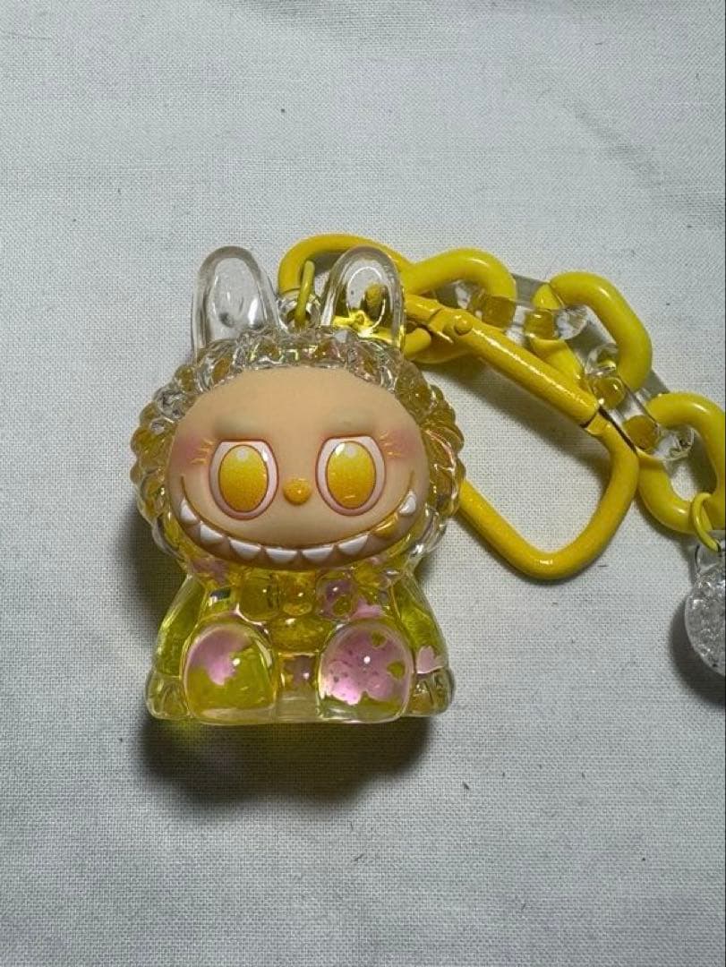 ラブブ　オイル入り　ストラップ　大　8個セット