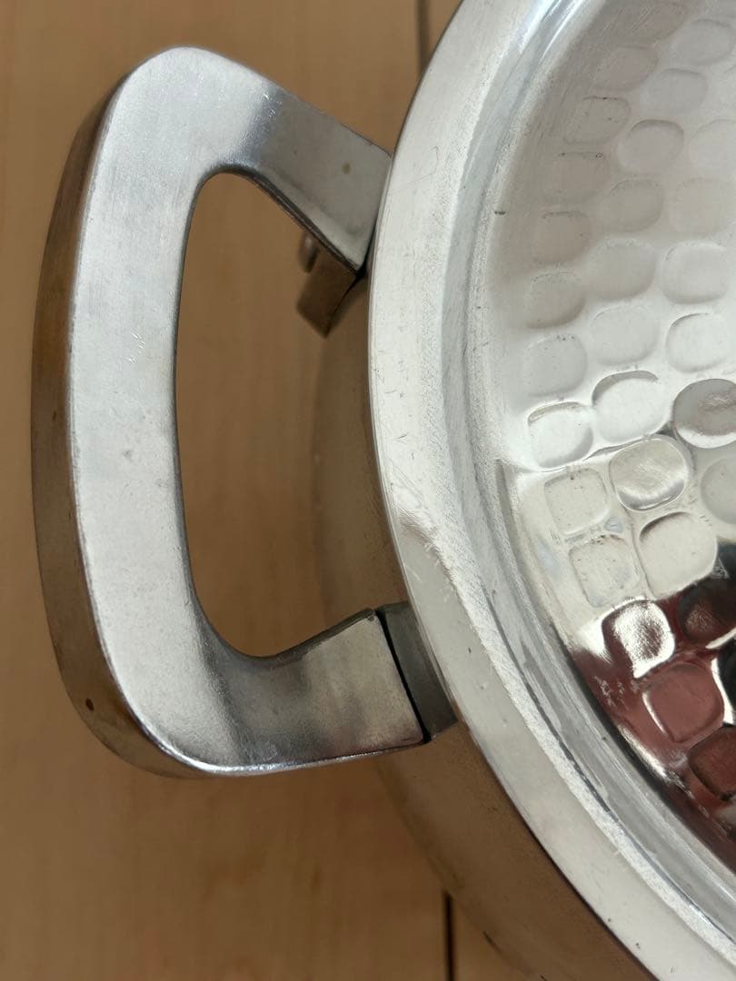 高級打出鍋　島本製作所　エスエスのダイヤモンド鍋