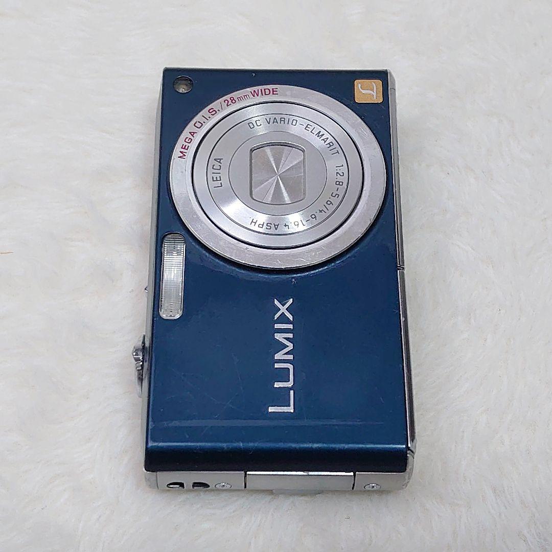 ✨動作品✨Panasonic LUMIX DMC-FX33 ブルー ネイビー