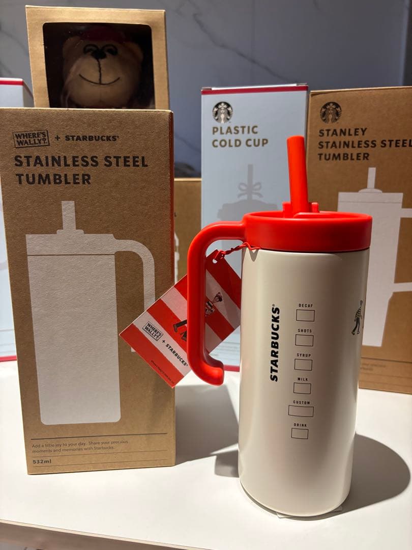 スターバックス ウォーリー ステンレススチールタンブラー 532ml韓国限定