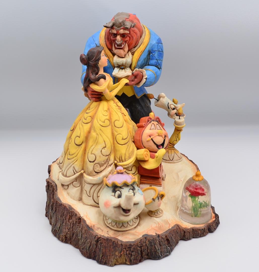 昔から伝わる物語　美女と野獣　ジムショア　ディズニーショーケース　箱付き