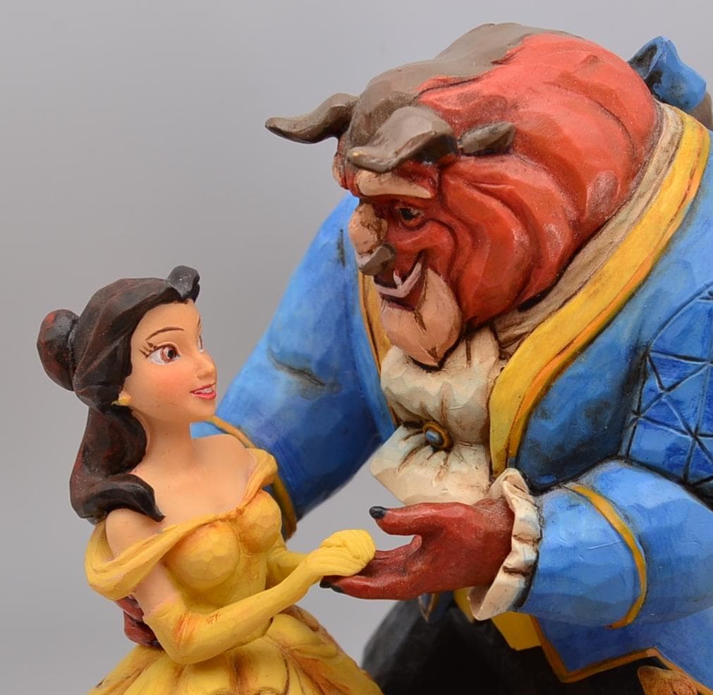 昔から伝わる物語　美女と野獣　ジムショア　ディズニーショーケース　箱付き