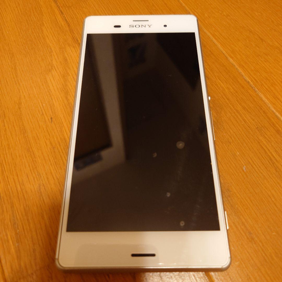 SONY Xperia Z3 ホワイト au 本体 スマホ