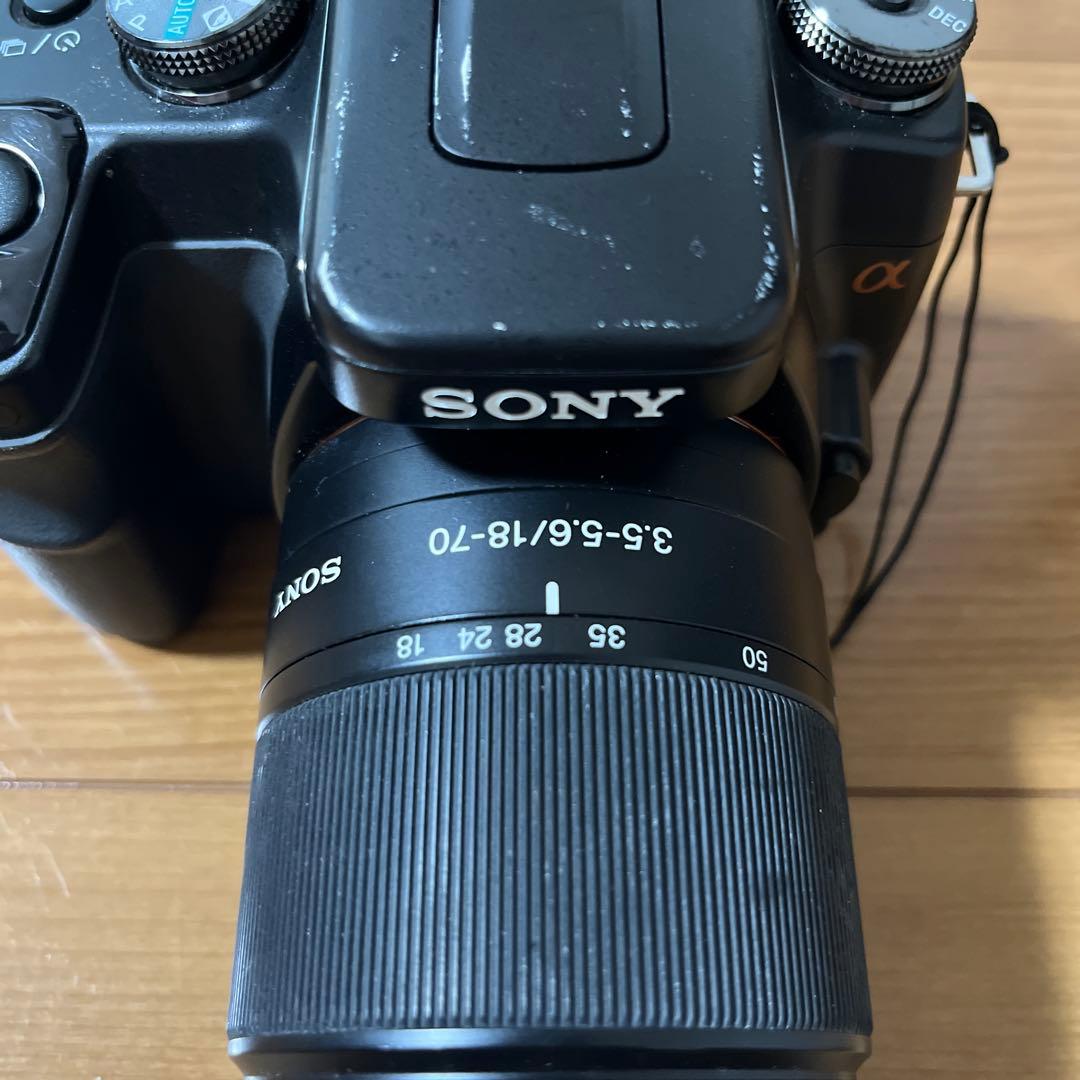 SONY α100本体レンズ付き ジャンク品