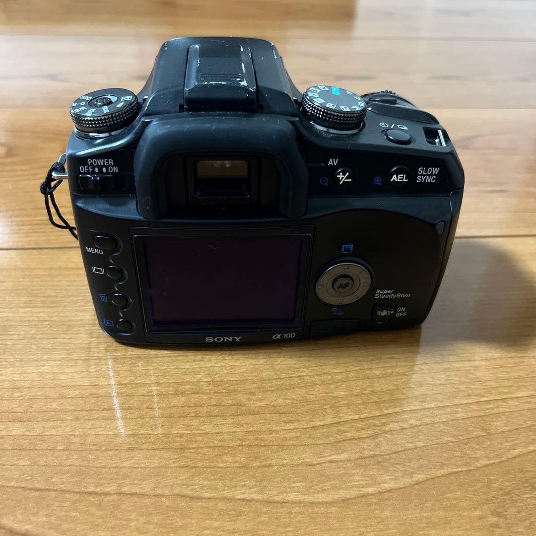 SONY α100本体レンズ付き ジャンク品