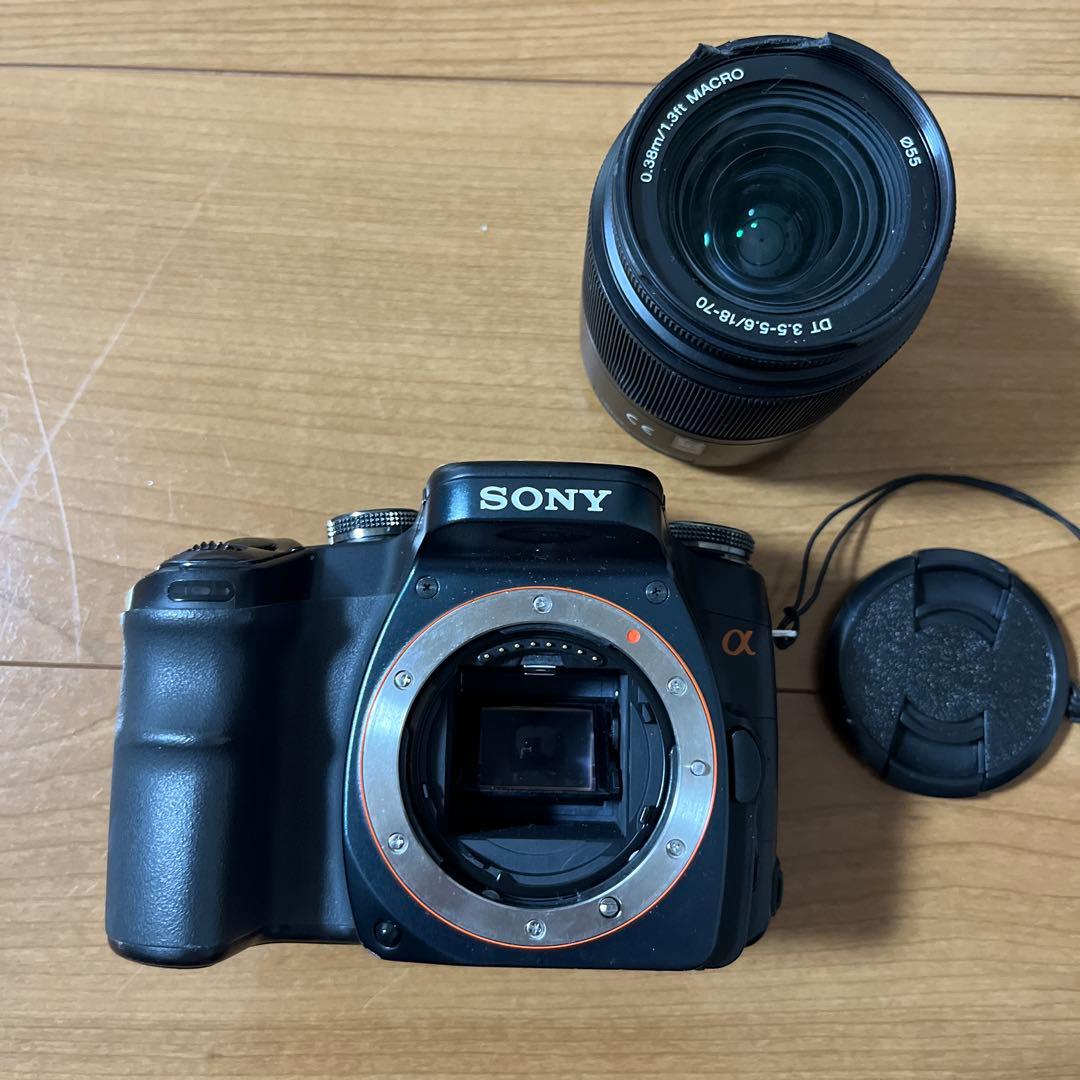 SONY α100本体レンズ付き ジャンク品