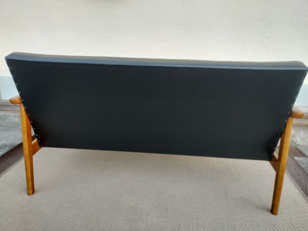 カリモク60 Kチェア 2シーター スタンダード ブラック