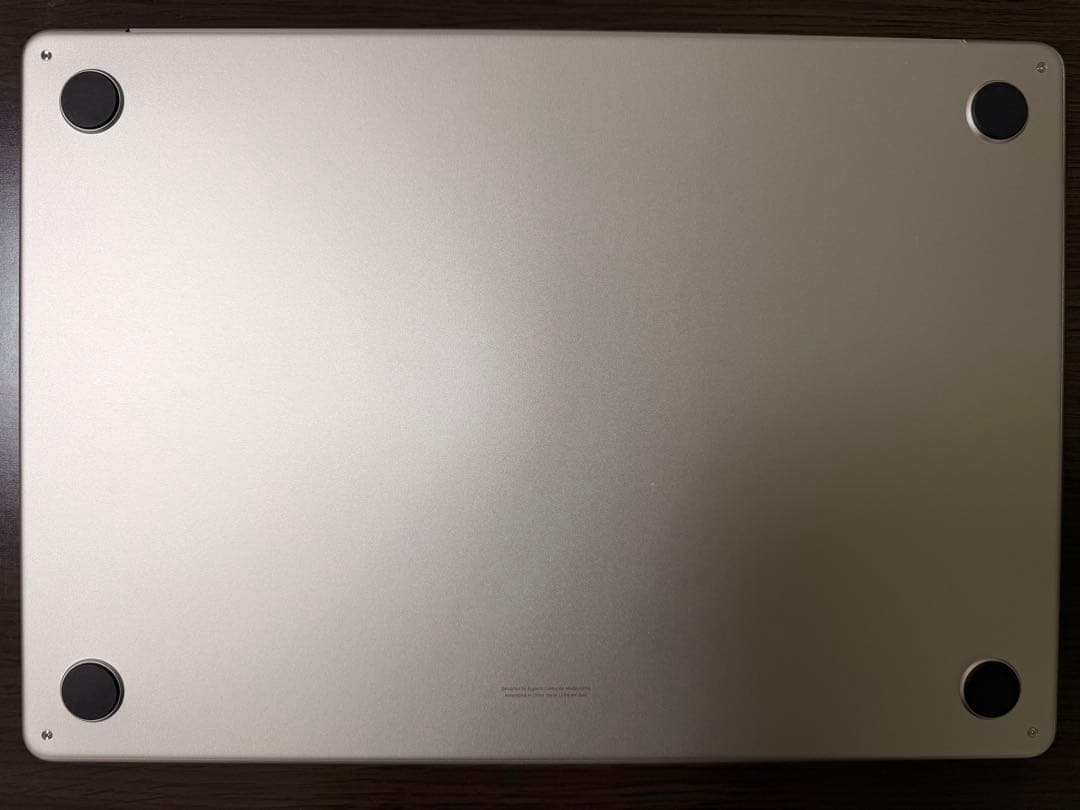 【美品/完品】MacBook Air M3 15インチ 256GB スターライト