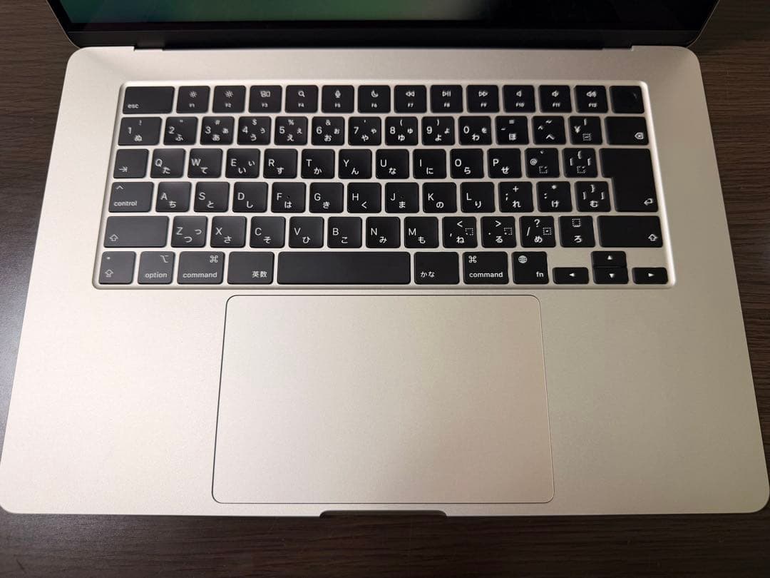 【美品/完品】MacBook Air M3 15インチ 256GB スターライト
