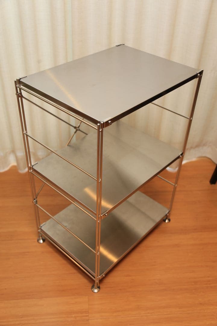 無印良品 ステンレスユニットシェルフ ステンレス棚セット 小