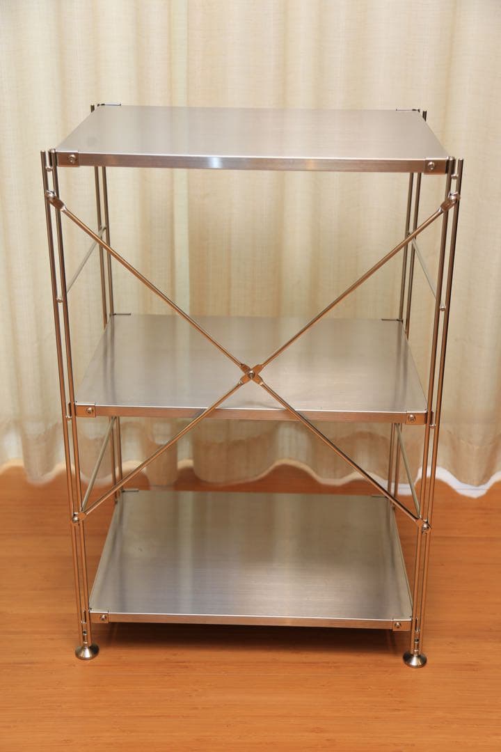 無印良品 ステンレスユニットシェルフ ステンレス棚セット 小