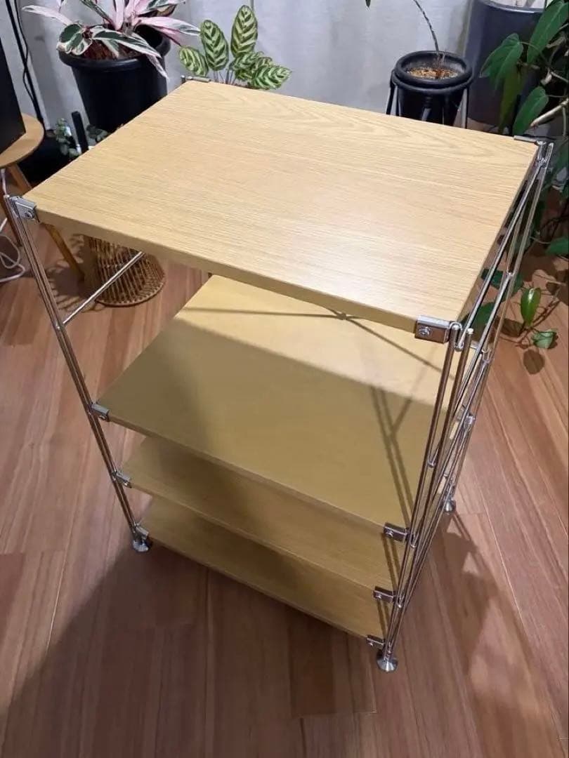 ユニットシェルフ 幅５８×奥行４１×高さ８３ｃｍ 無印良品 オーク