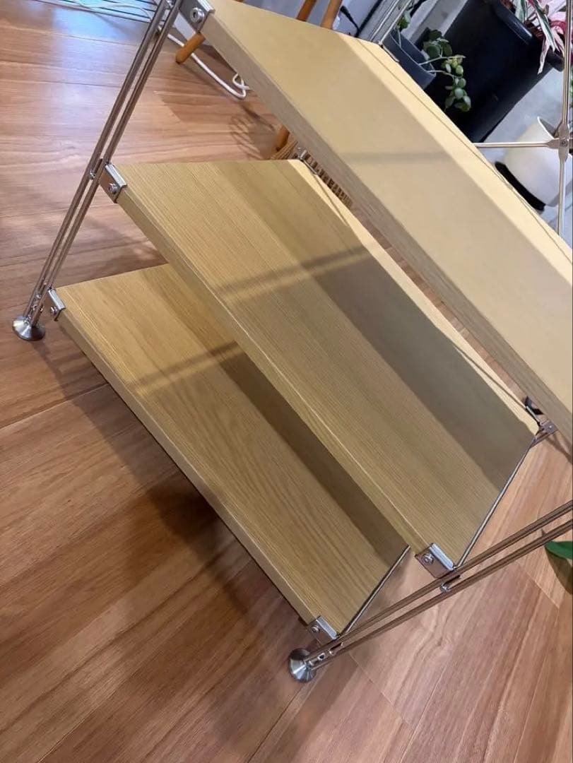 ユニットシェルフ 幅５８×奥行４１×高さ８３ｃｍ 無印良品 オーク