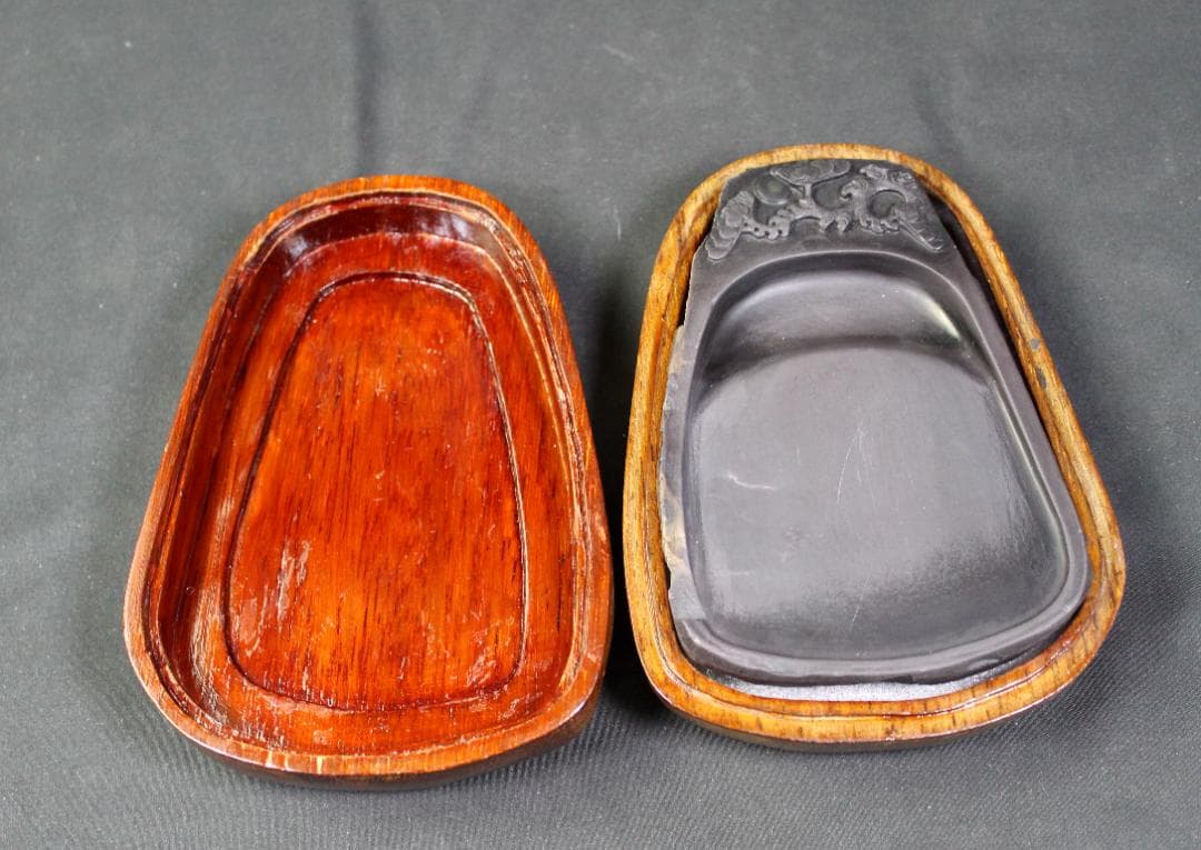 端渓硯　他硯4点　文鎮1点　書道具