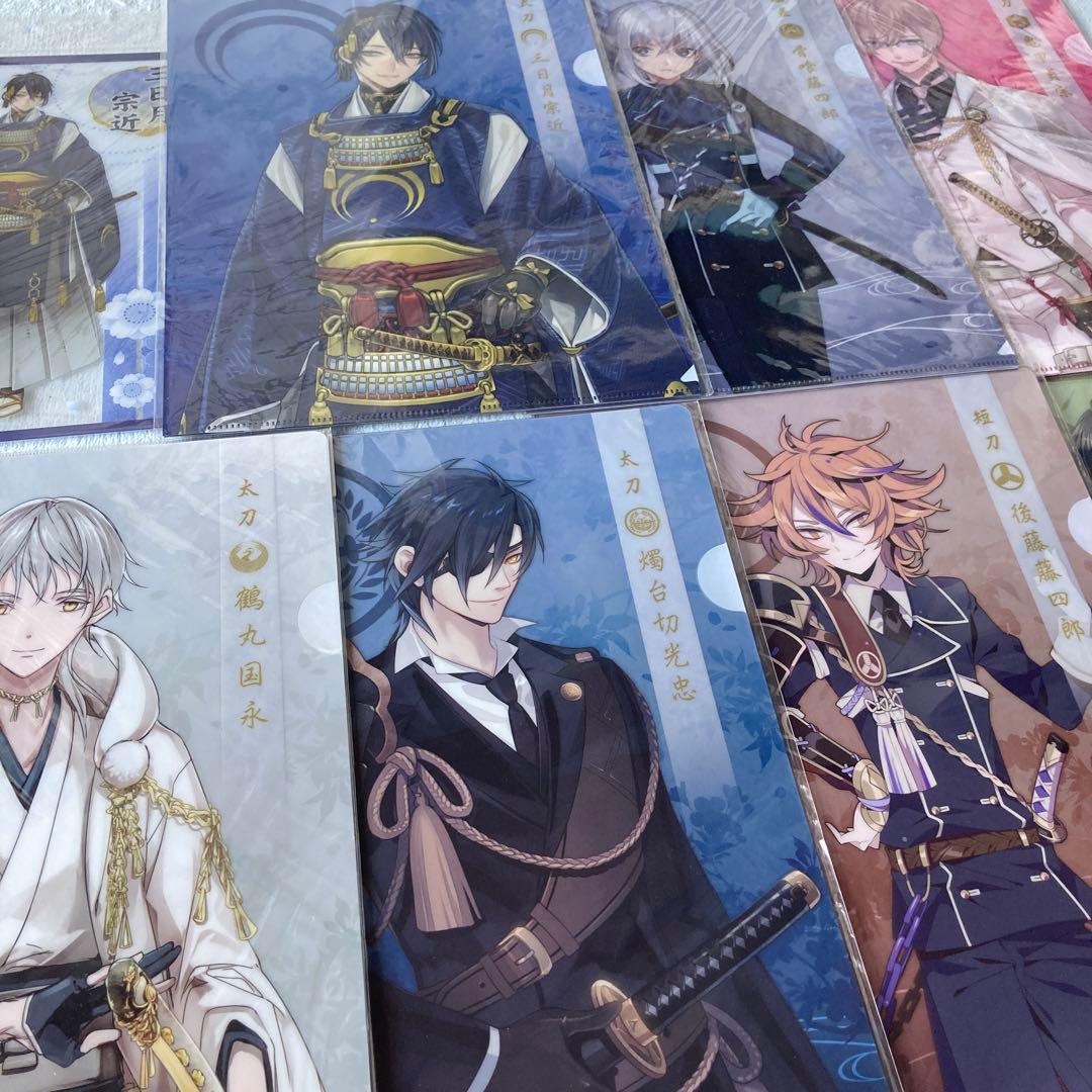 刀剣乱舞 A4 クリアファイルセット 下敷き セット まとめ売り