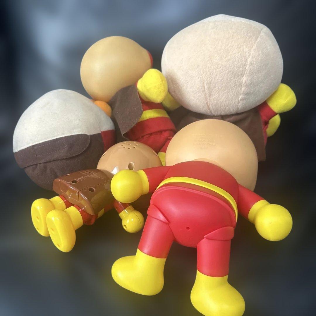 アンパンマン　お世話ぬいぐるみ　トーホー　レトロ