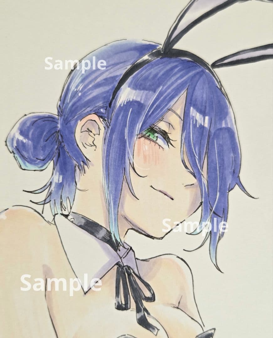 K*様 手描き アナログ イラスト レゼ　ファンアート