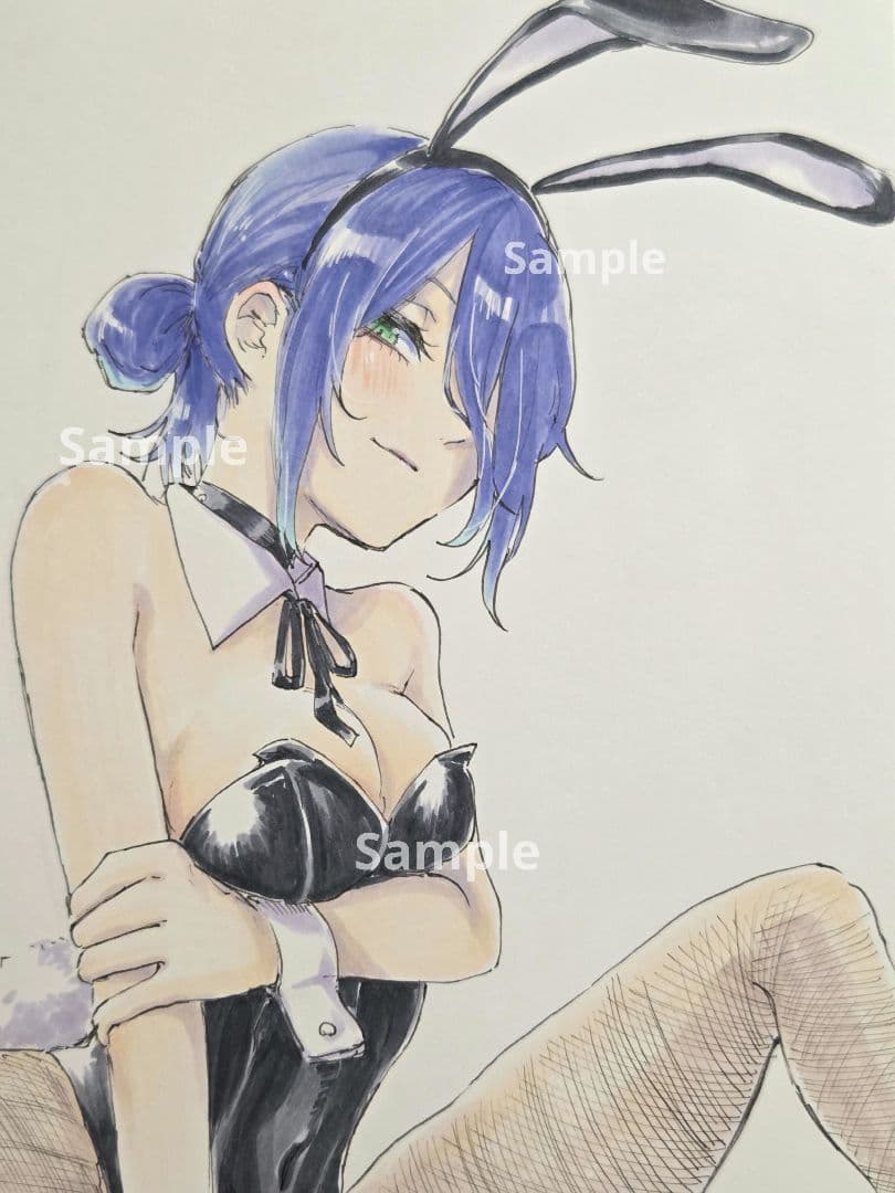 K*様 手描き アナログ イラスト レゼ　ファンアート