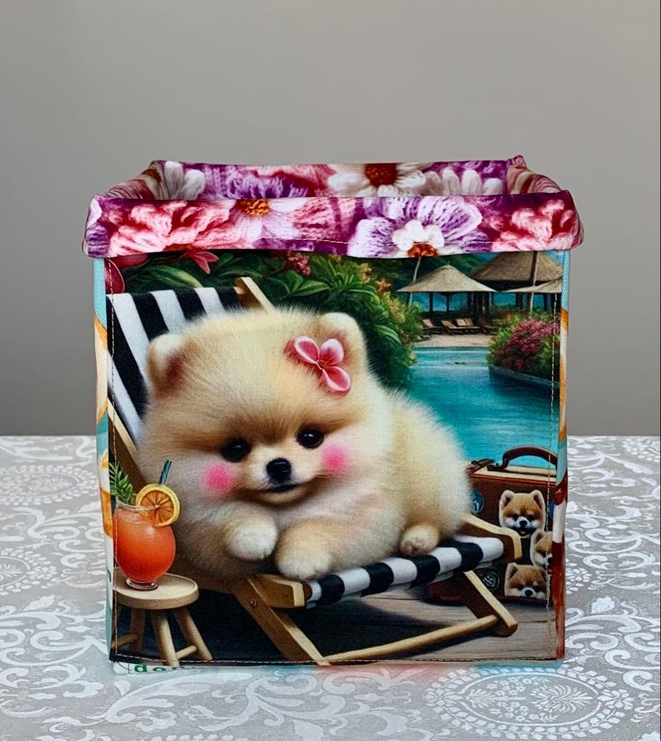 じゅんじゅん　わんこ　トートバッグ　小物入れ