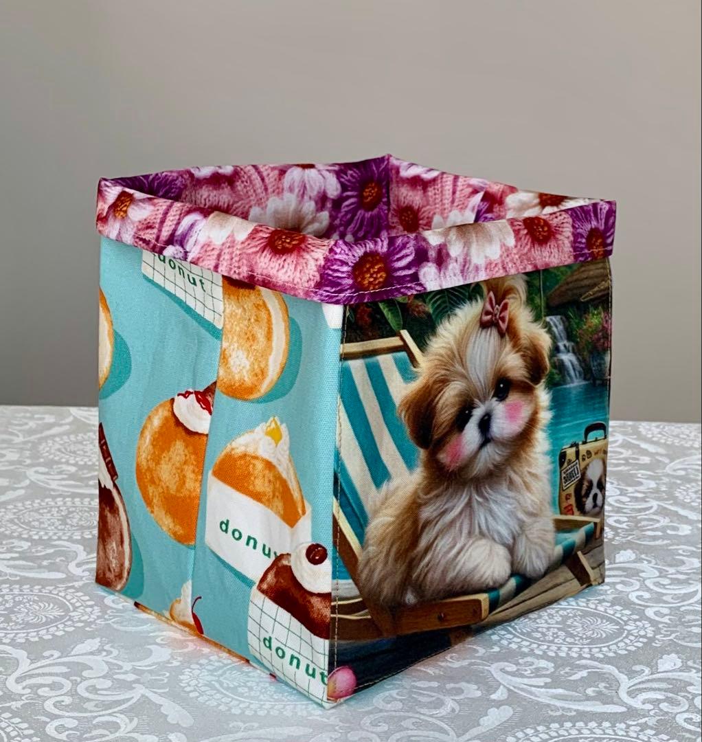 じゅんじゅん　わんこ　トートバッグ　小物入れ