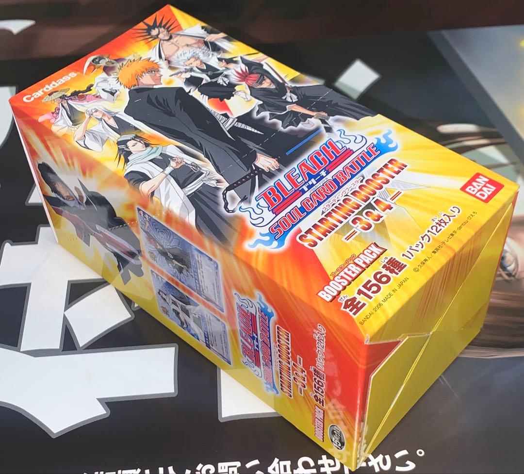 【未開封ボックス】 BLEACH SCB 3&4 ソウルカードバトル