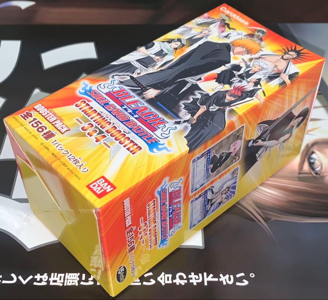 【未開封ボックス】 BLEACH SCB 3&4 ソウルカードバトル