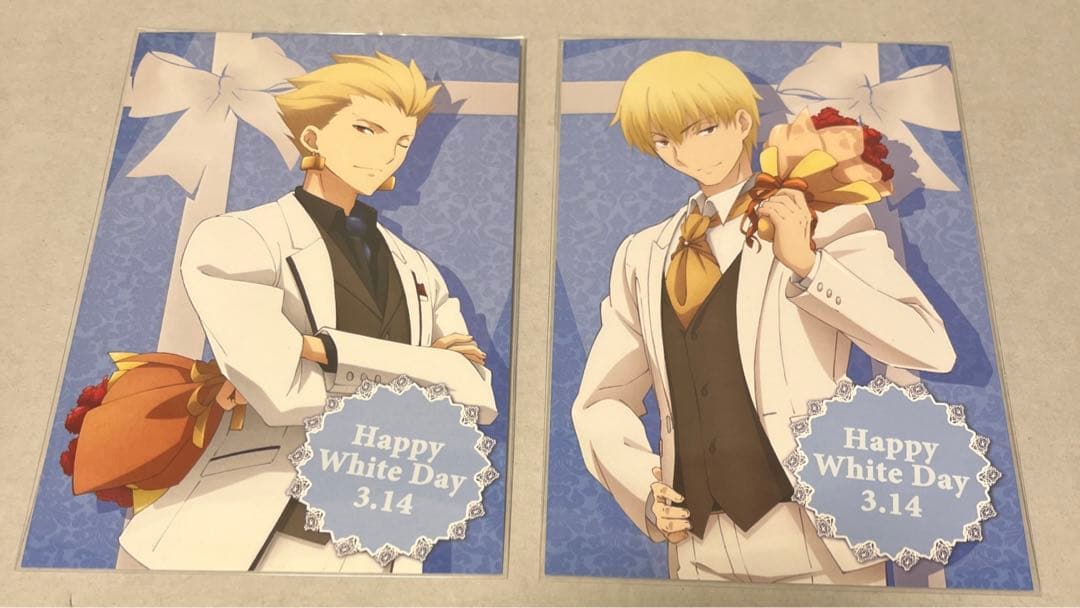 Fate ufotable ギルガメッシュ　ホワイトデー　缶バッジ