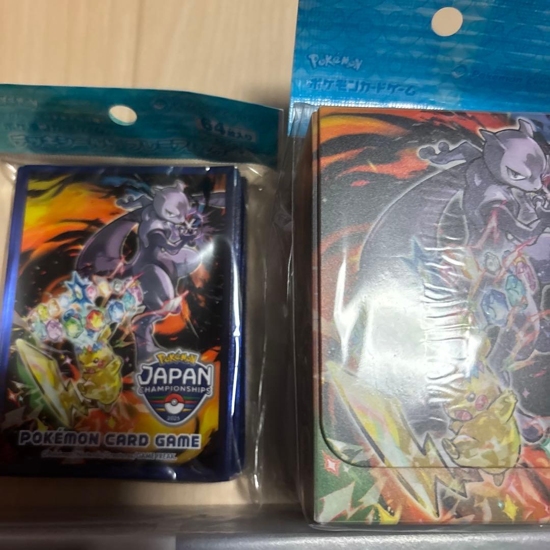 PJCS2025 デッキシールド　プレイマット　デッキケース　3点セット